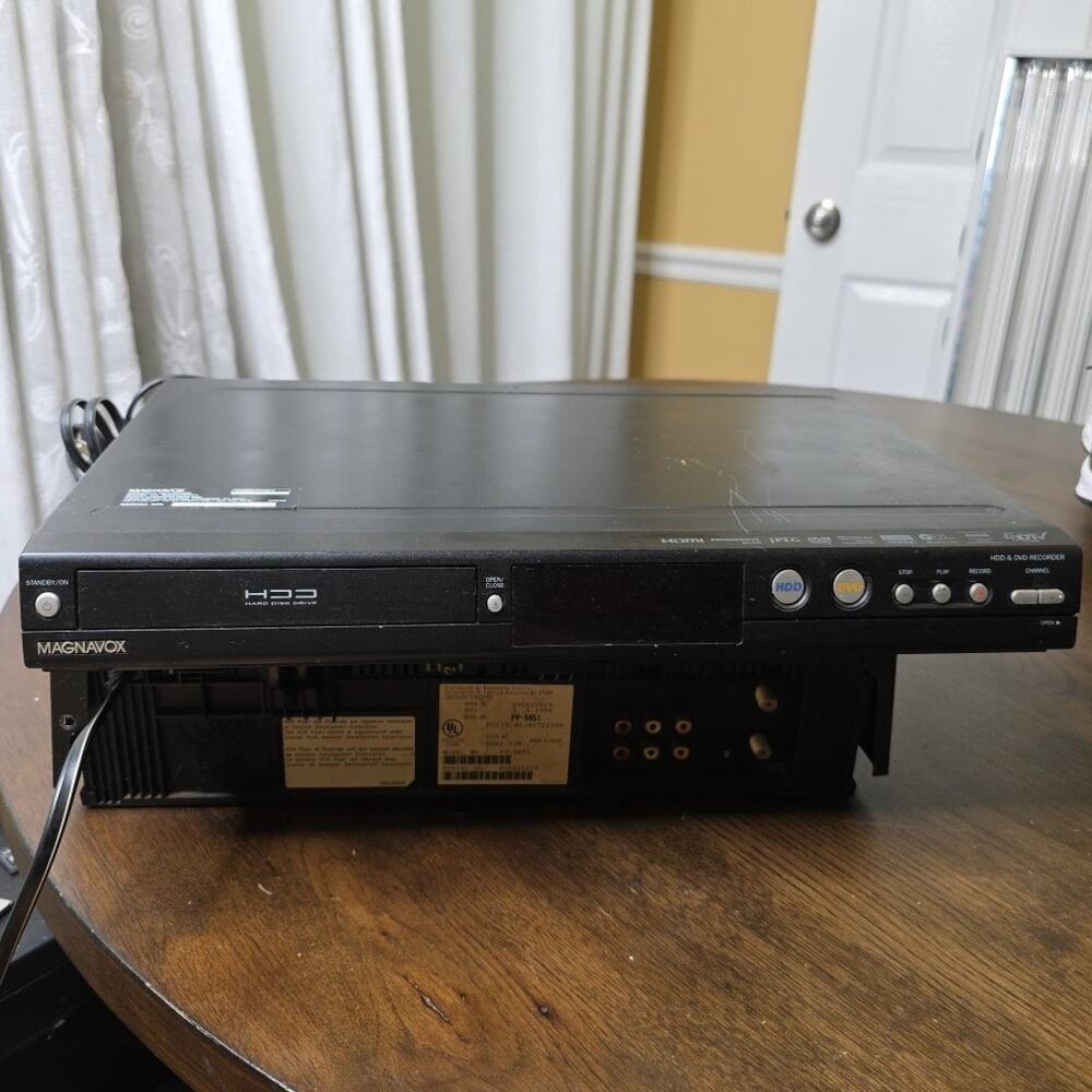 Magnavox‎ MDR515H/F7 HDD & DVD Player/Recorder Black Parts Or Repair